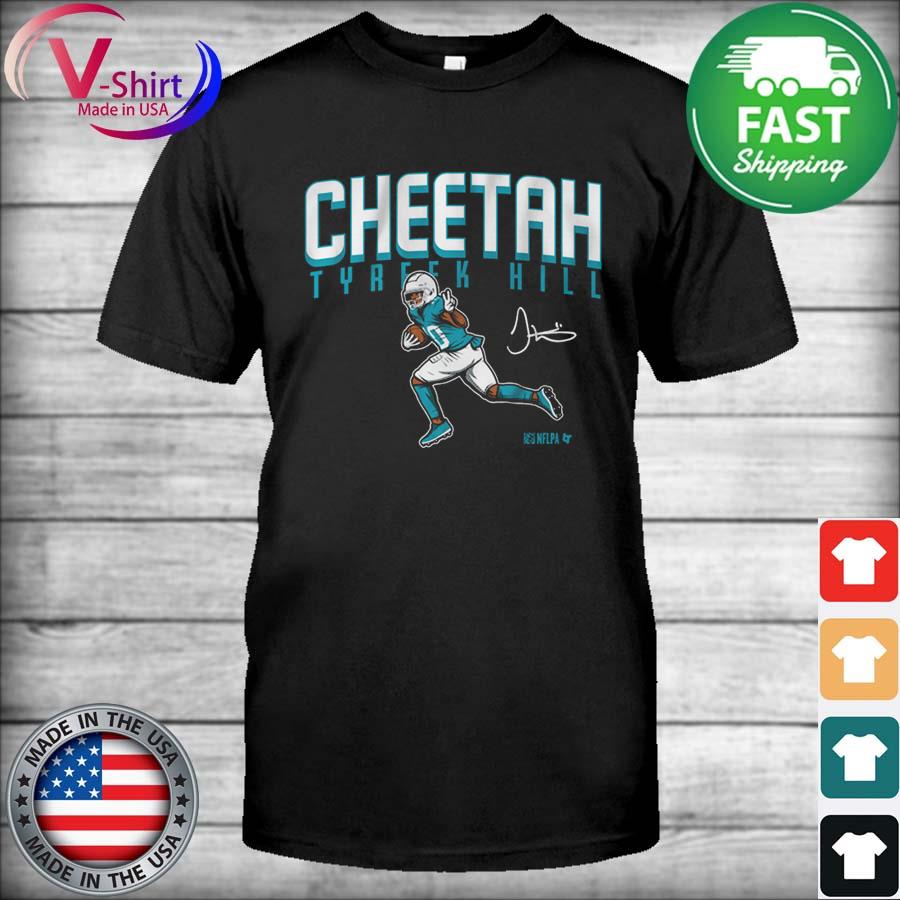 Miami Dolphins Tyreek Hill South Florida Cheetah signature shirt, hoodie,  sweater, long sleeve and tank top