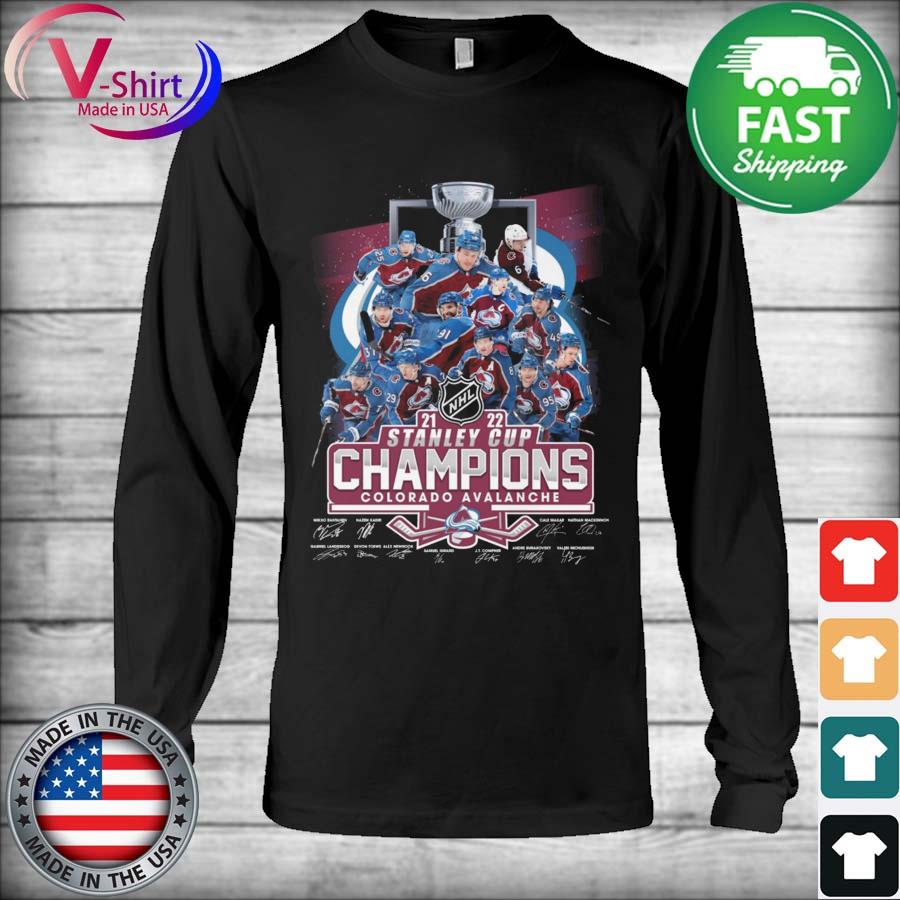 Colorado Avalanche 2022 NHL Stanley Cup Champions Unisex T-Shirt