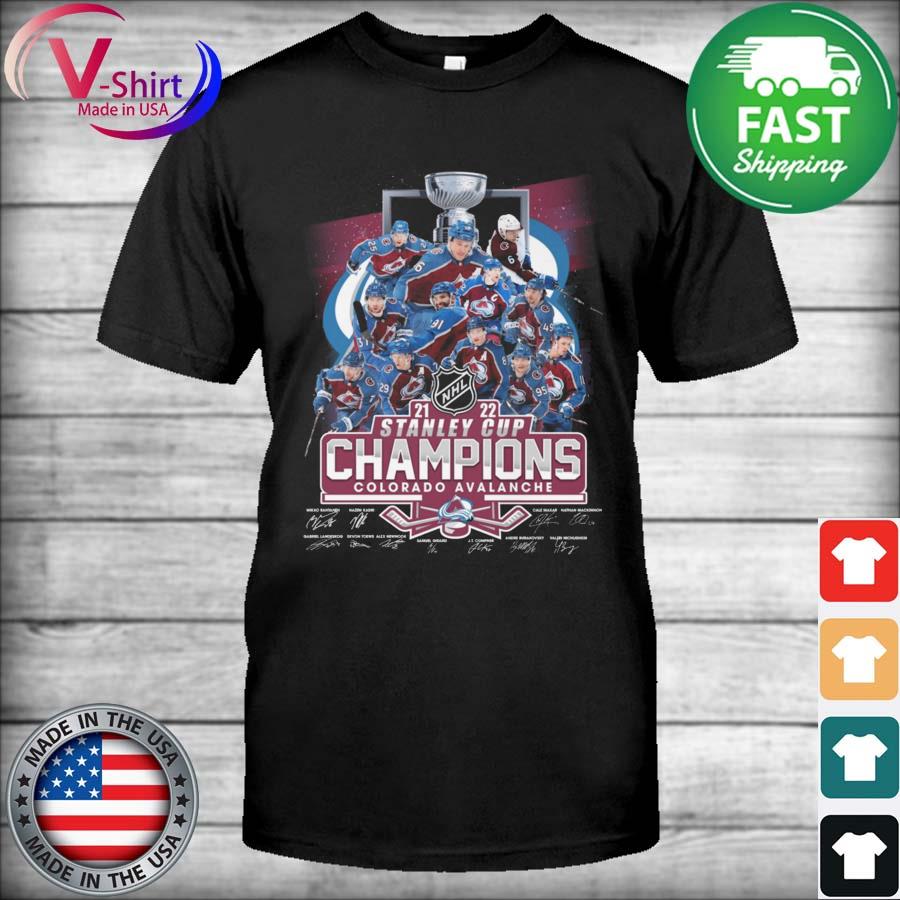 Avalanche Hockey Team Champions Shirt