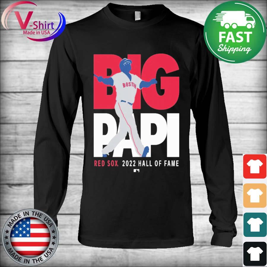 Boston Red Sox David Ortiz Big Papi 2022 Hall Of Fame T-shirt,Sweater,  Hoodie, And Long Sleeved, Ladies, Tank Top