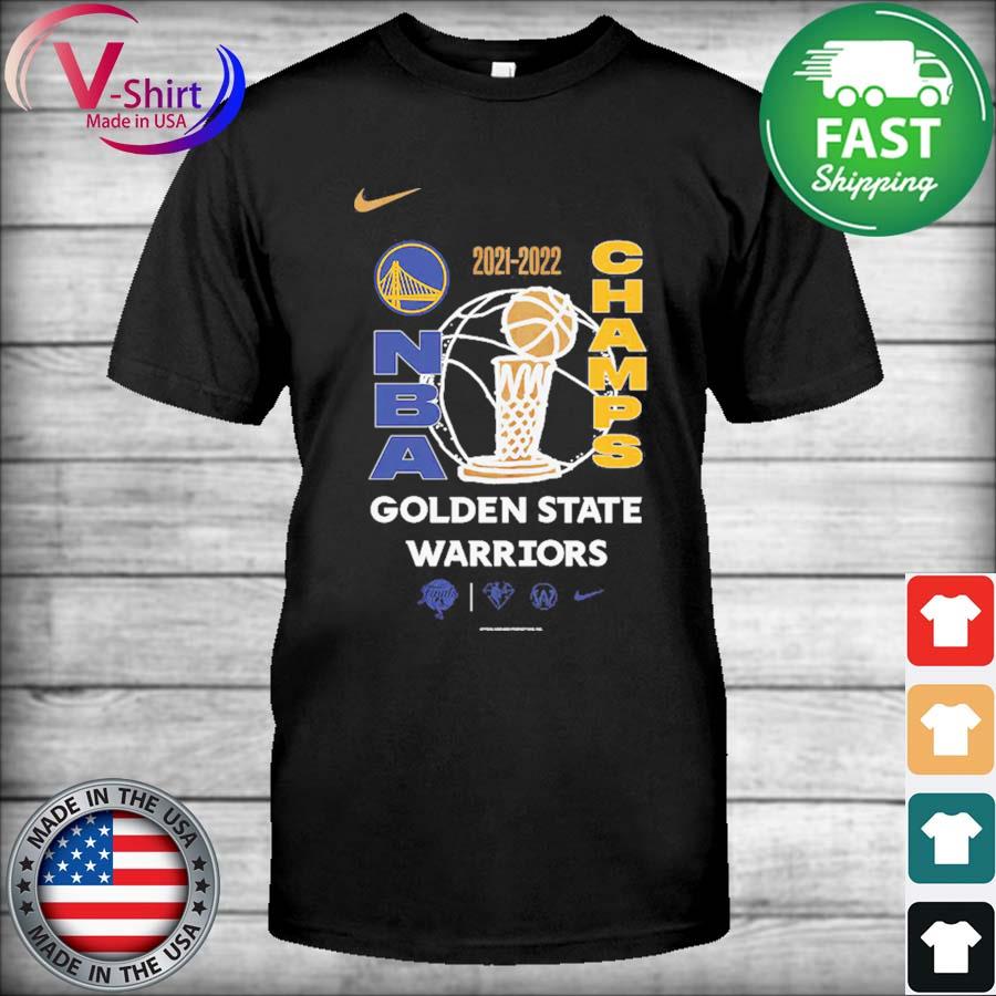Nike Golden State Warriors 2022 NBA Finals Champs Locker Room T