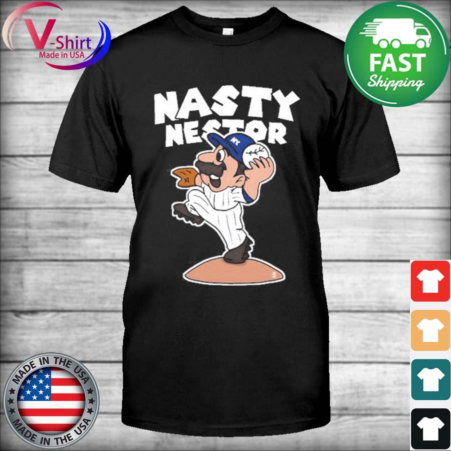 New York Yankees Nasty Nestor Shirt Unisex Hoodie White M