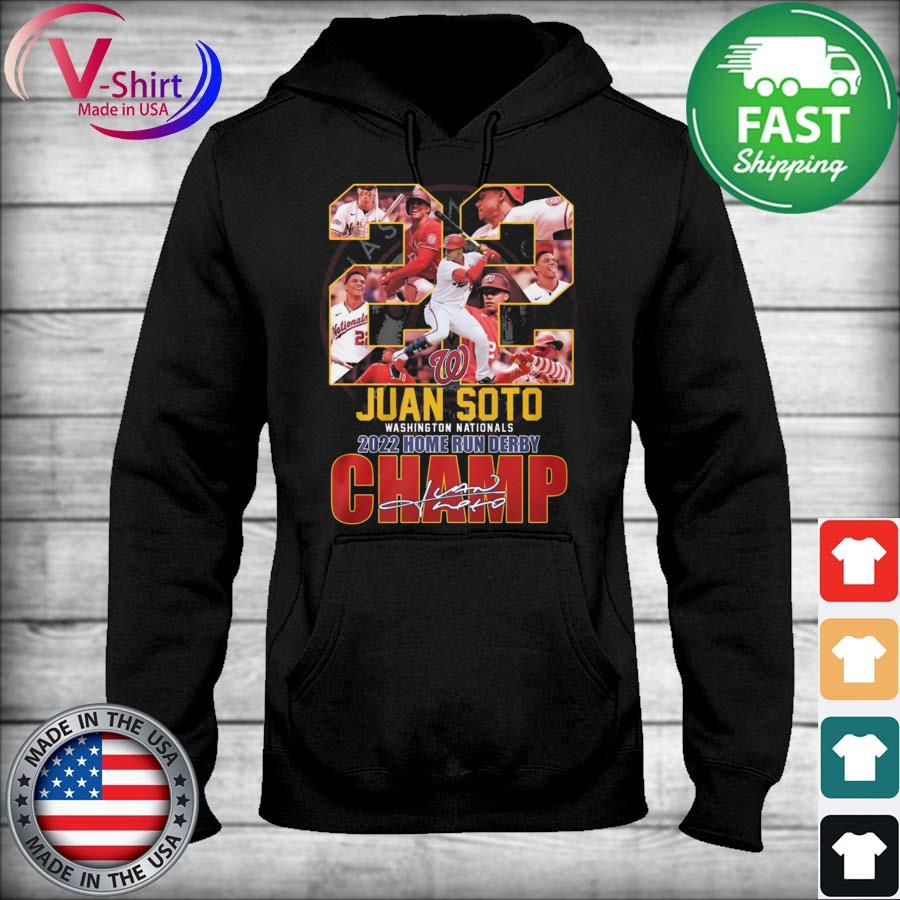 The new 2022 home run derby champs is juan soto shirt, hoodie