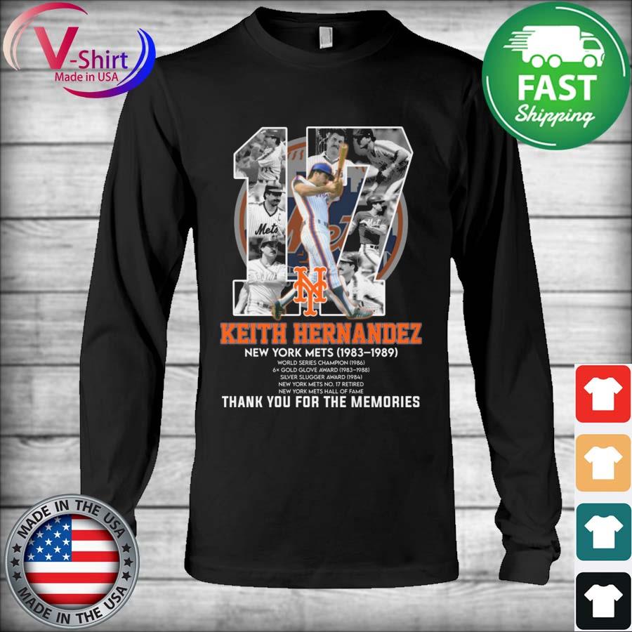 17 Keith hernandez new york mets thank you for the memories shirt, hoodie,  sweater and long sleeve