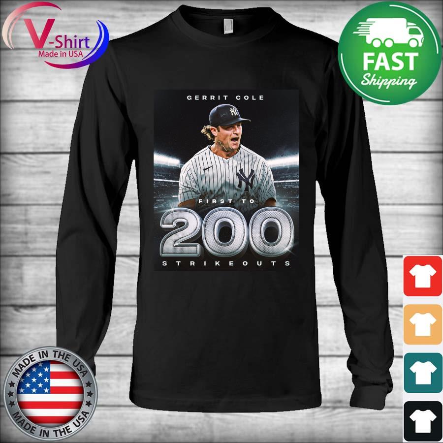 Gerrit Cole 200 Strikeouts New York Yankees shirt - Dalatshirt