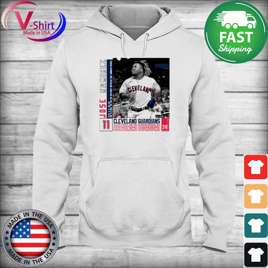 Jose Ramirez Cleveland Indians Baseball Shirt, hoodie, sweater, long sleeve  and tank top