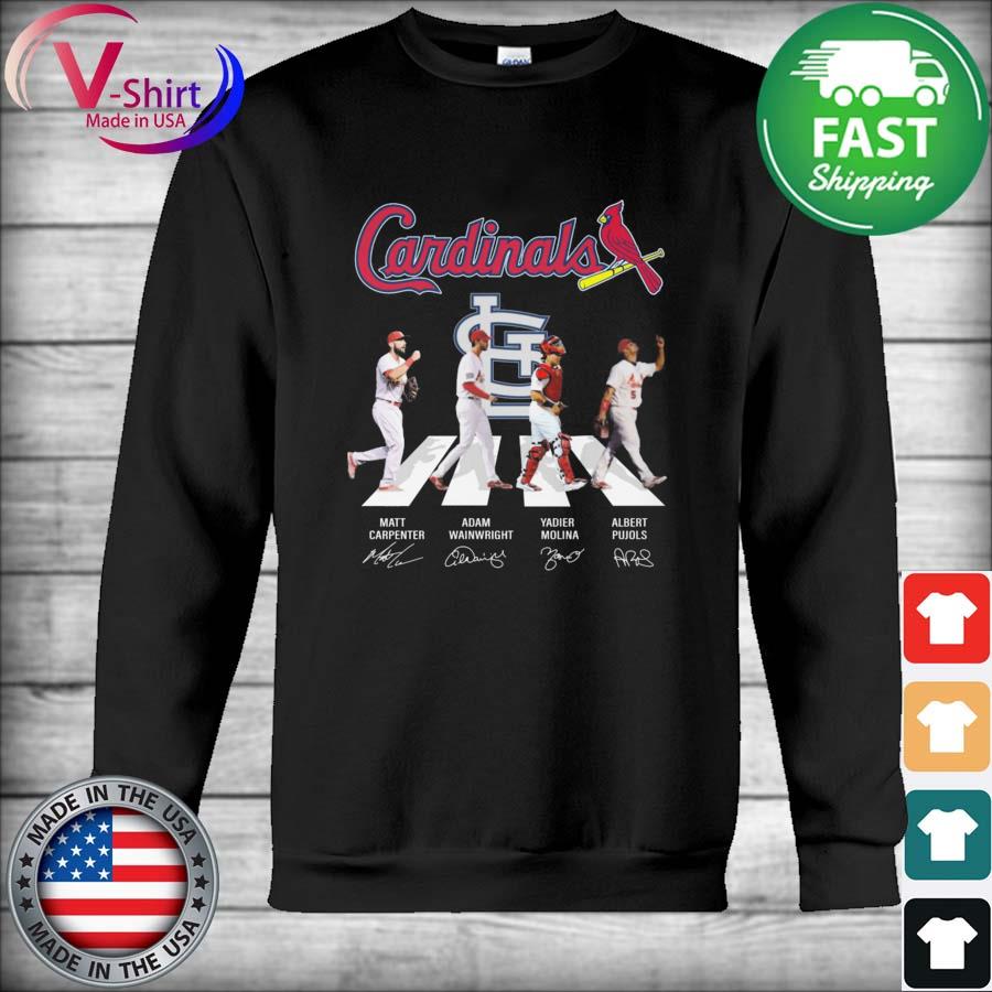 Albert Pujols Yadier Molina Adam Wainwright St Louis Cardinals T-shirt,  hoodie, sweater, long sleeve and tank top