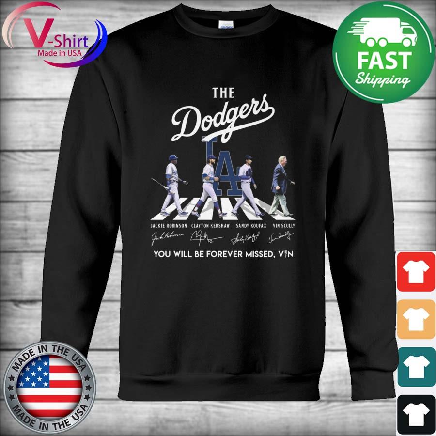 The Dodgers Abbey Road Signatures Shirt