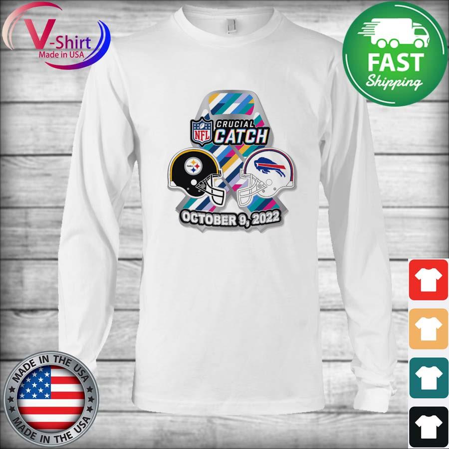 Pittsburgh Steelers Vs Buffalo Bills Crucial Catch October 2022 shirt,  hoodie, sweater, long sleeve and tank top