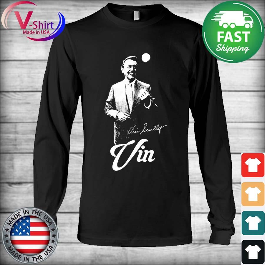 Pray For Vin Scully Singnature T-Shirt