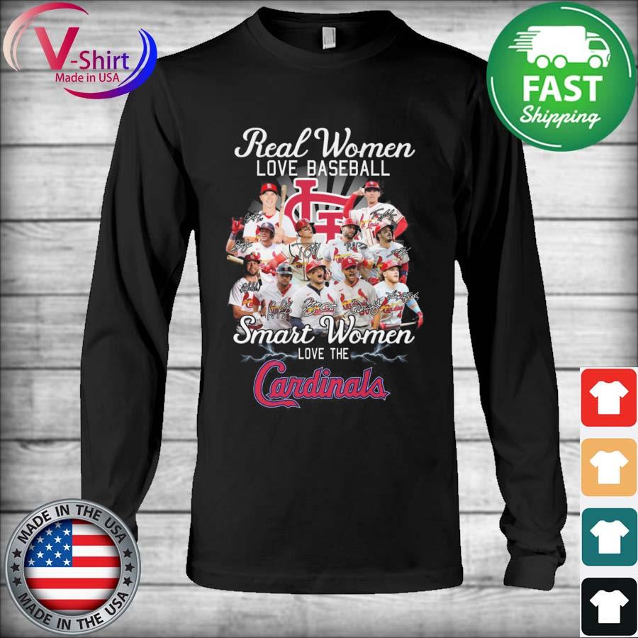 St. Louis Cardinals Women's Baseball Love Tee Shirt