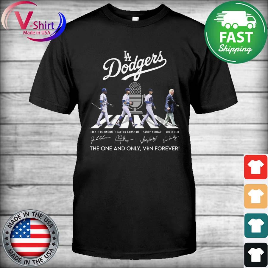 The Dodgers Abbey Road Signatures Los Angeles Dodgers shirt
