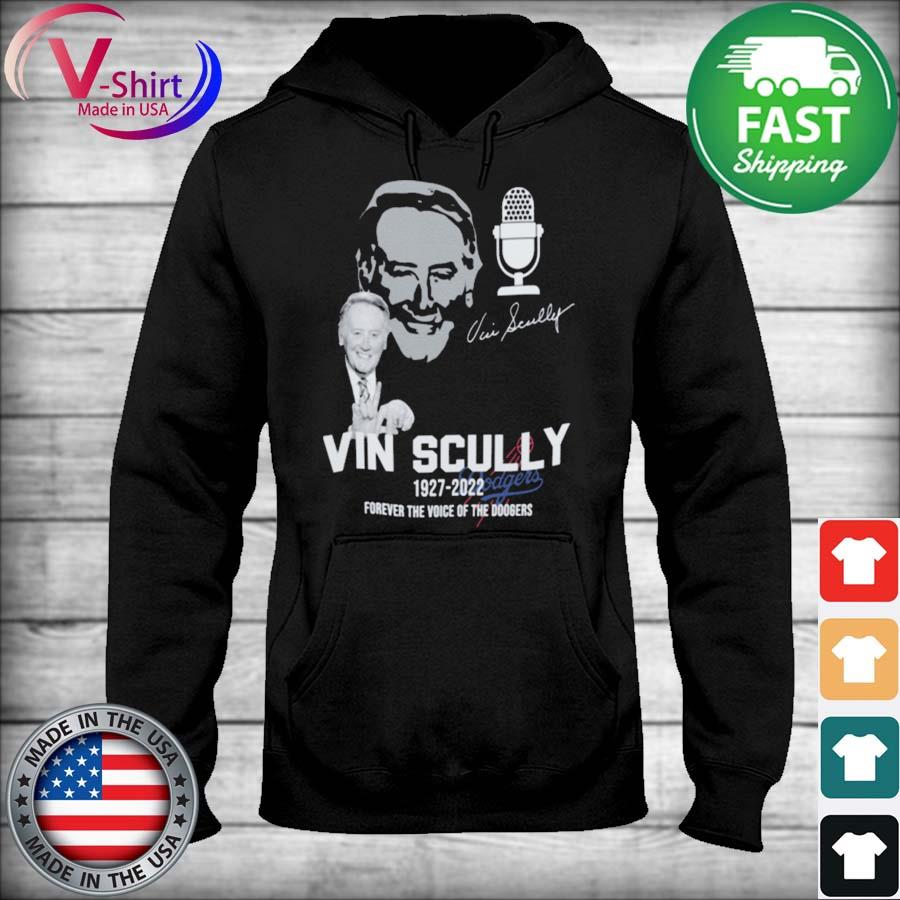 Vin Scully Shirt 1927-2022 Forever The Voice Of the Dodgers