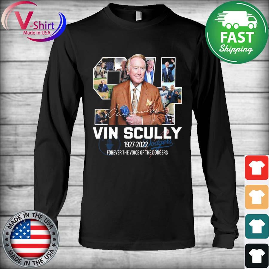 RIP Vin Scully 1927-2022 Forever The Voice Of The Dodgers Shirt t
