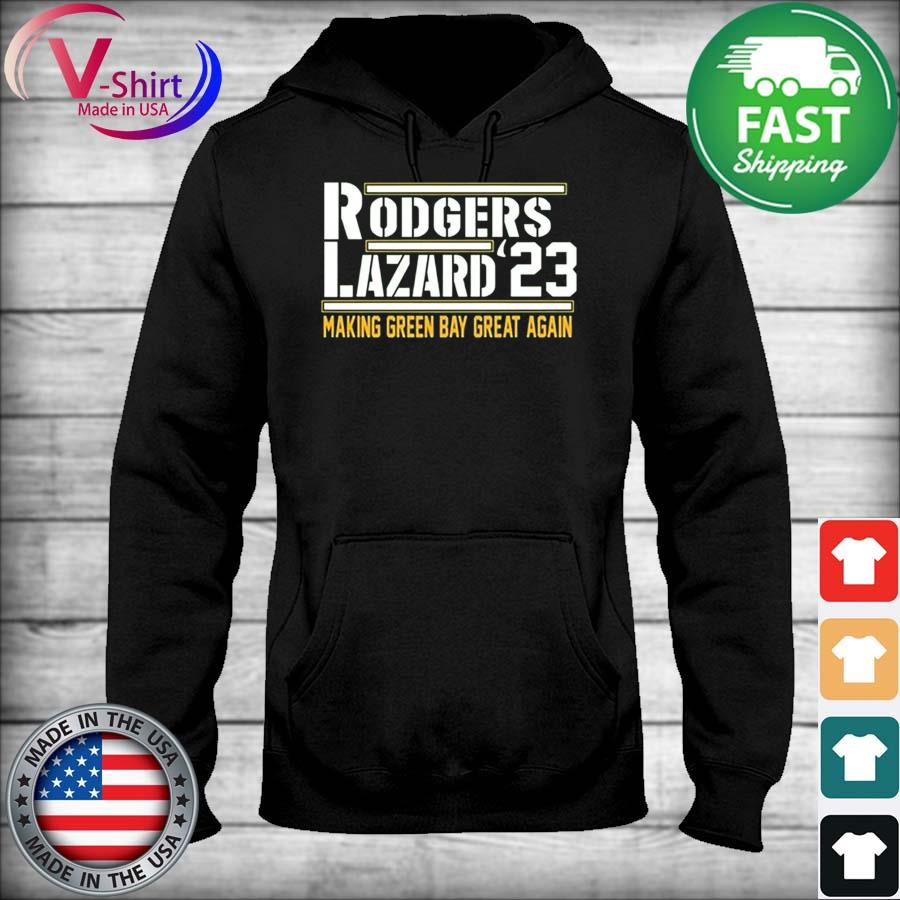 Aaron Rodgers Allen Lazard Making Green Bay Great Again Shirt, hoodie,  sweater, long sleeve and tank top