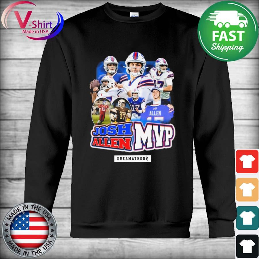 Official Josh allen mvp dreamathon shirt, hoodie, sweater, long sleeve and  tank top