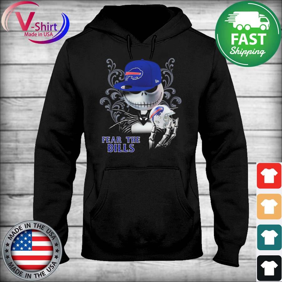 Buffalo Bills Jack Skellington The Night Before Happy Halloween Shirt,  hoodie, sweater, long sleeve and tank top