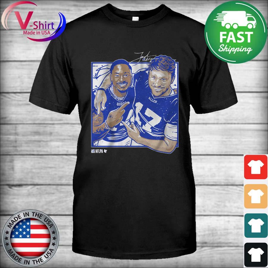 Buffalo Bills Stefon Diggs And Josh Allen Gameday Signatures shirt, hoodie,  sweater, long sleeve and tank top