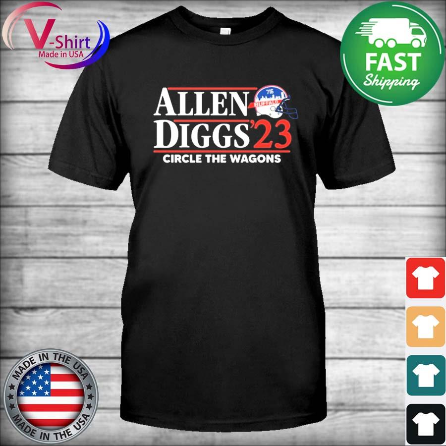 Josh Allen Stefon Diggs Shirt Buffalo Bills Mafia Jersey Football 2023 T- Shirt