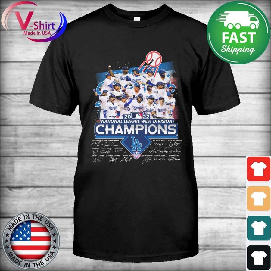 Official los Angeles Dodgers we own the west 2022 west division champion  shirt, hoodie, sweater, long sleeve and tank top