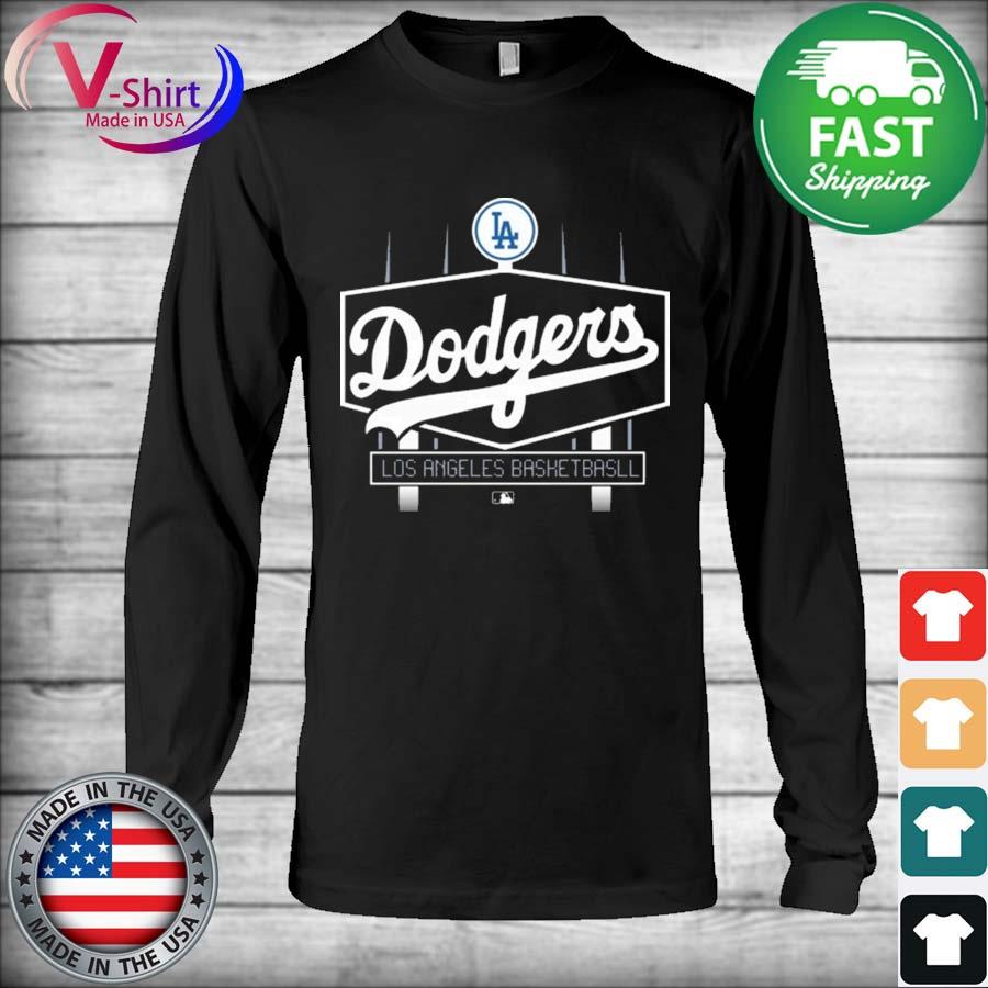 Los Angeles Dodgers PLEASURES Team T-Shirt - Black