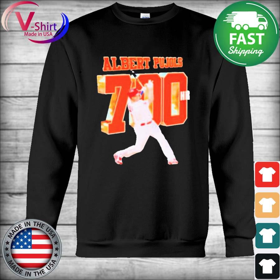 Official The St. Louis Baseball Albert Pujols 700 Home Run Tee