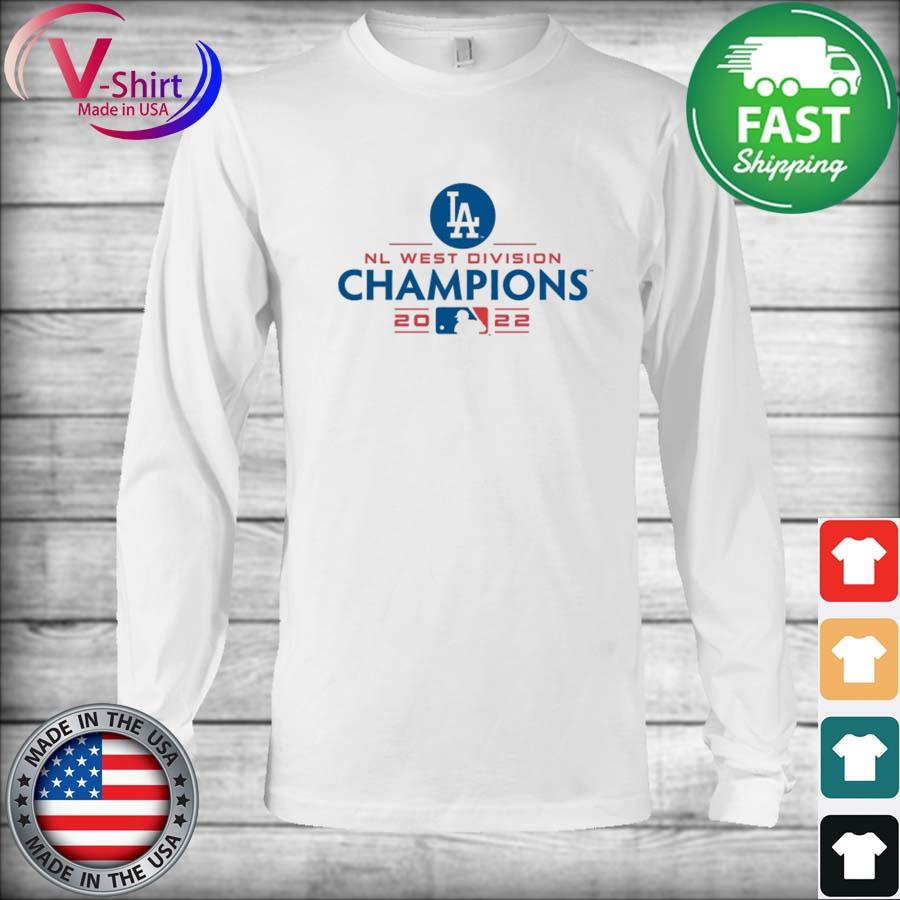 Official Los Angeles Dodgers 2022 Nl West Division Champions T