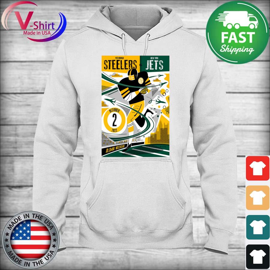 Pittsburgh Steelers vs New York Jets 10 2 2022 Game Shirt, hoodie, sweater,  long sleeve and tank top