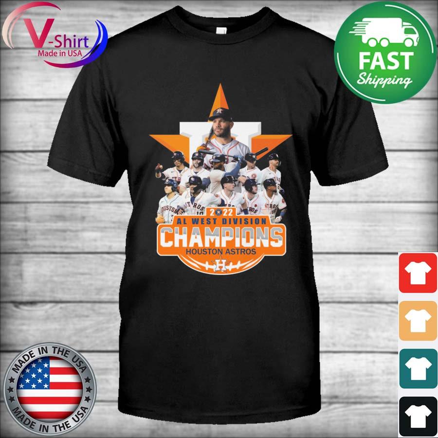 Houston Astros 2022 al west division champions shirt, hoodie, sweater, long  sleeve and tank top