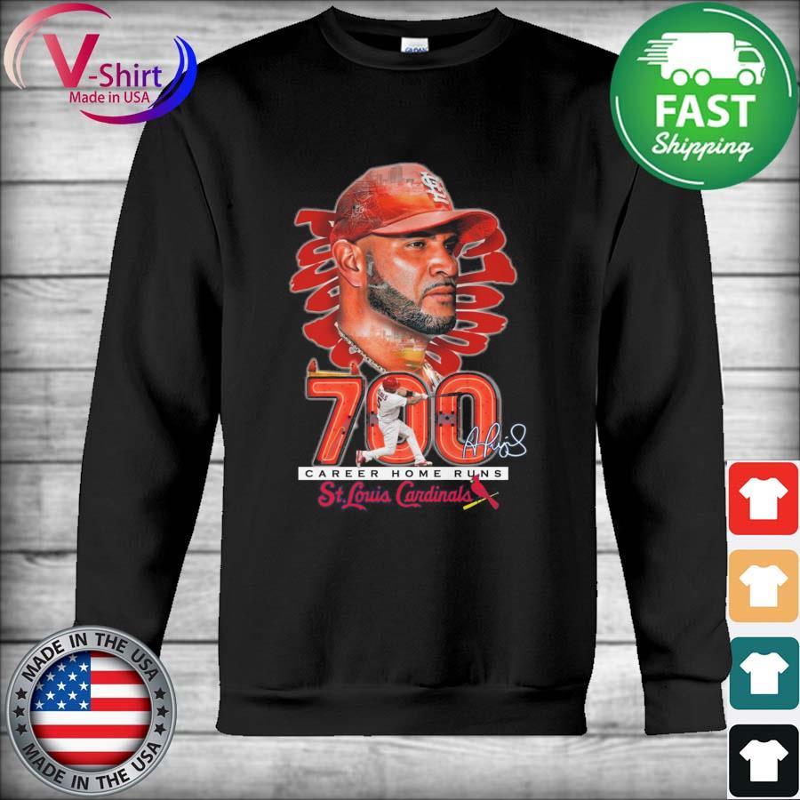 Albert Pujols 700 Career Home Runs shirt, hoodie, sweater, long sleeve and  tank top