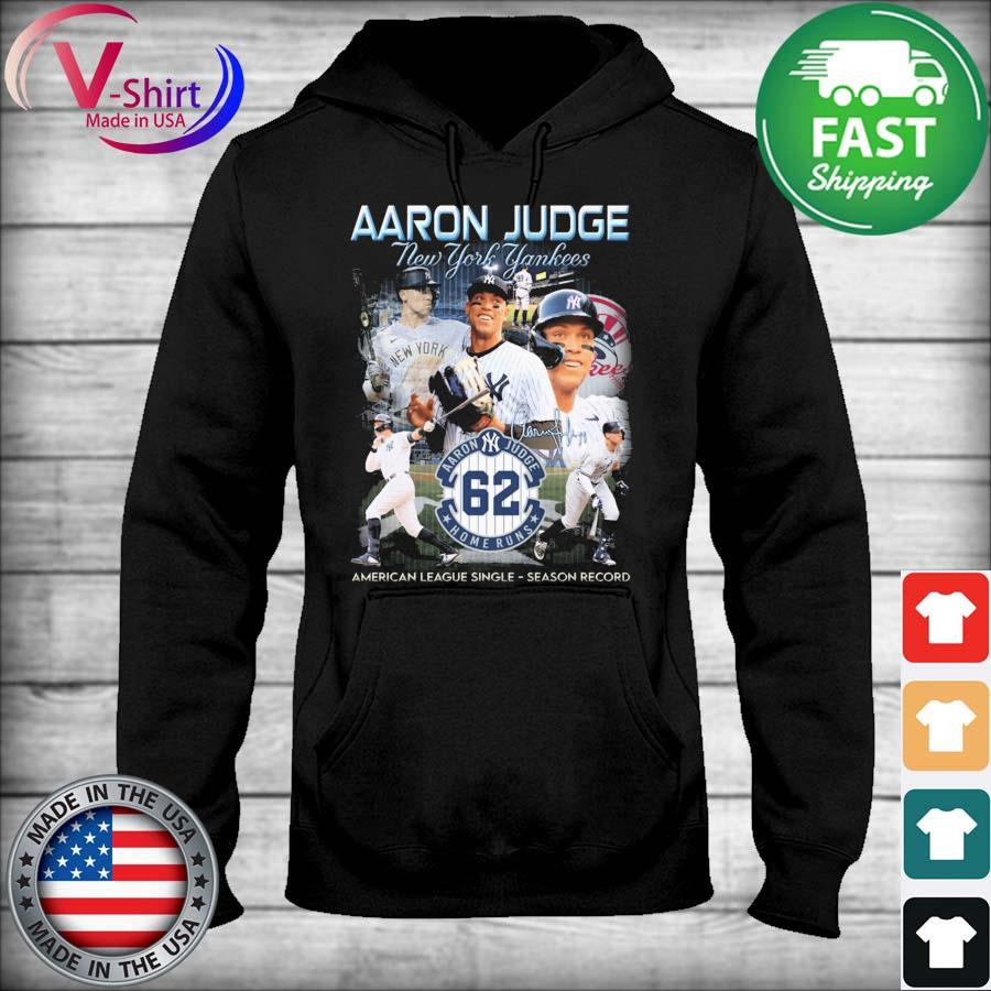Aaron judge 62 home runs shirt, hoodie, sweater, long sleeve and