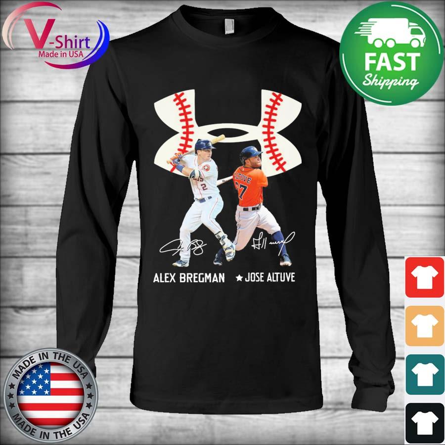 Alex Bregman And Jose Altuve Under Armour Houston Astros Signatures Shirt,  hoodie, sweater, long sleeve and tank top