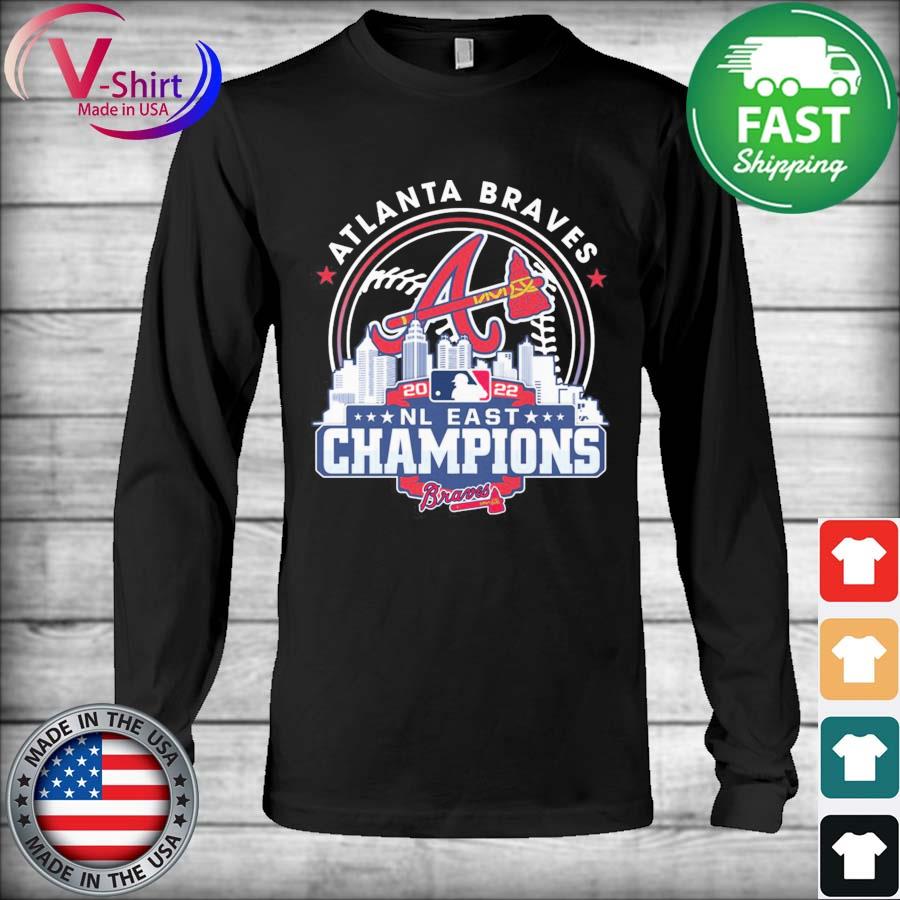 2022 atlanta braves nl east Division champions city skyline shirt, hoodie,  sweater, long sleeve and tank top