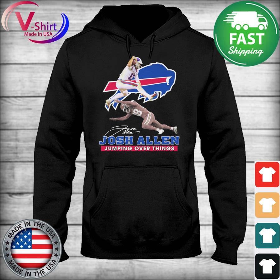 Official Josh allen Buffalo Bills vintage retro T-shirt, hoodie, tank top,  sweater and long sleeve t-shirt