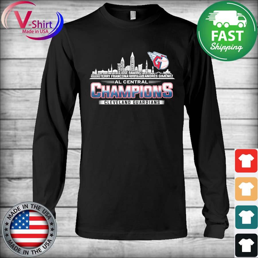 Cleveland Guardians 2022 AL Central Champions T-Shirt, hoodie, sweater,  long sleeve and tank top