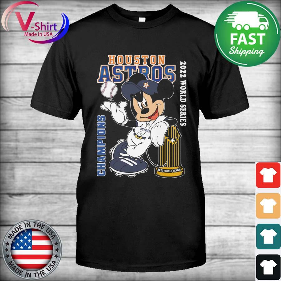 Mickey Mouse Houston Astros 2022 World Series Champions T-Shirt