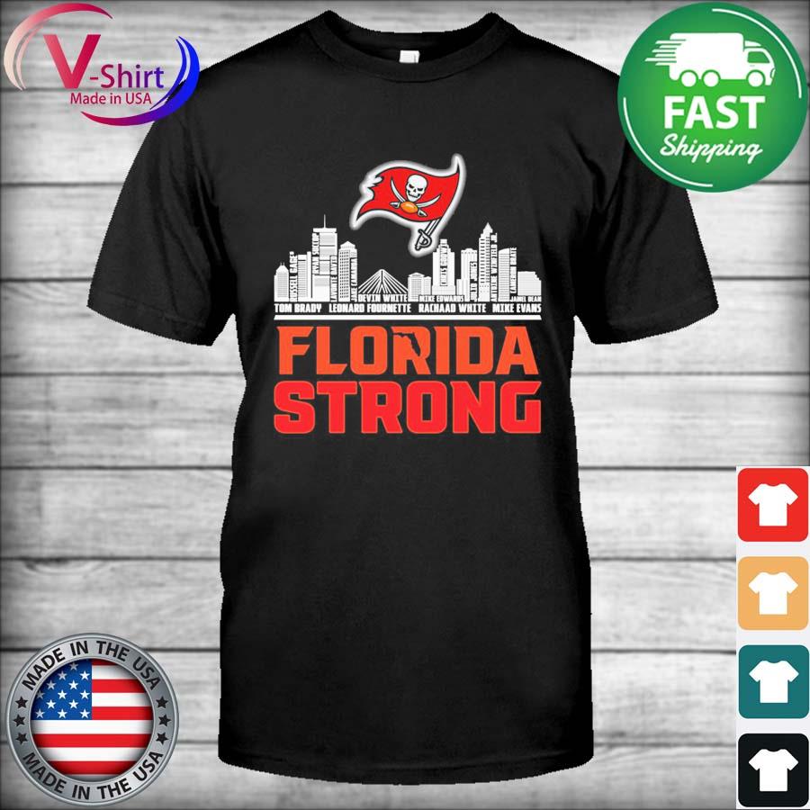 Tampa Bay Buccaneers White Florida Strong T-Shirt, hoodie, sweater, long  sleeve and tank top