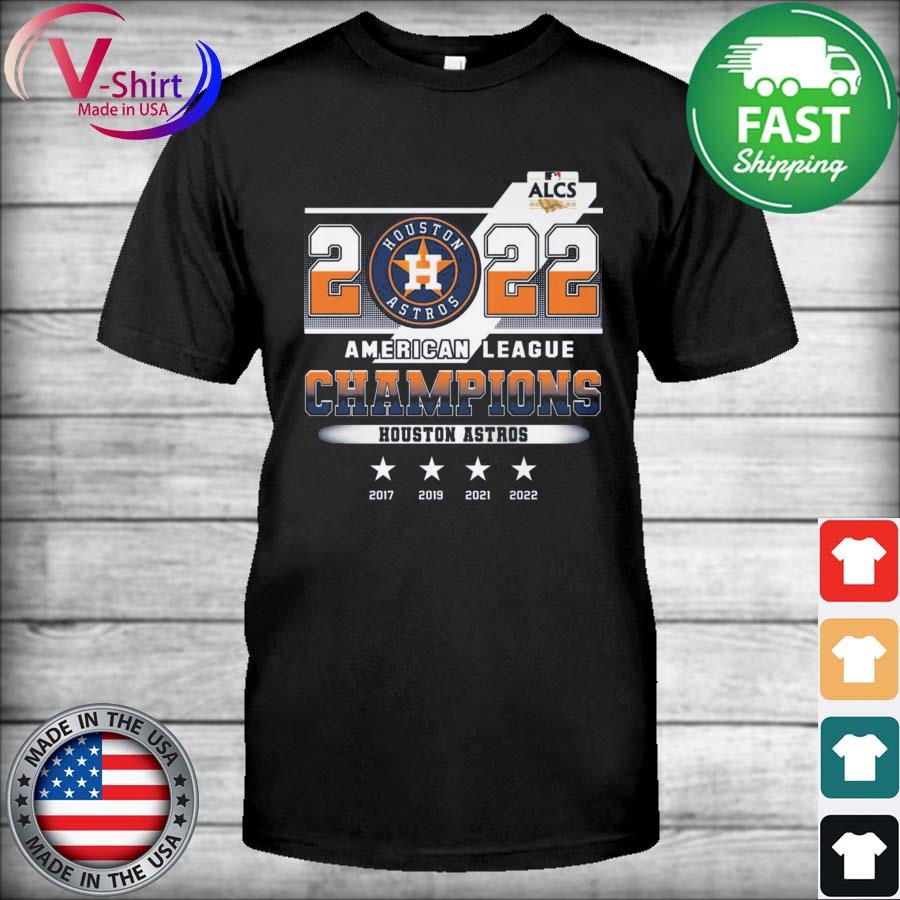 Houston Astros ALCS 2022 American League Champions 2017-2022 shirt
