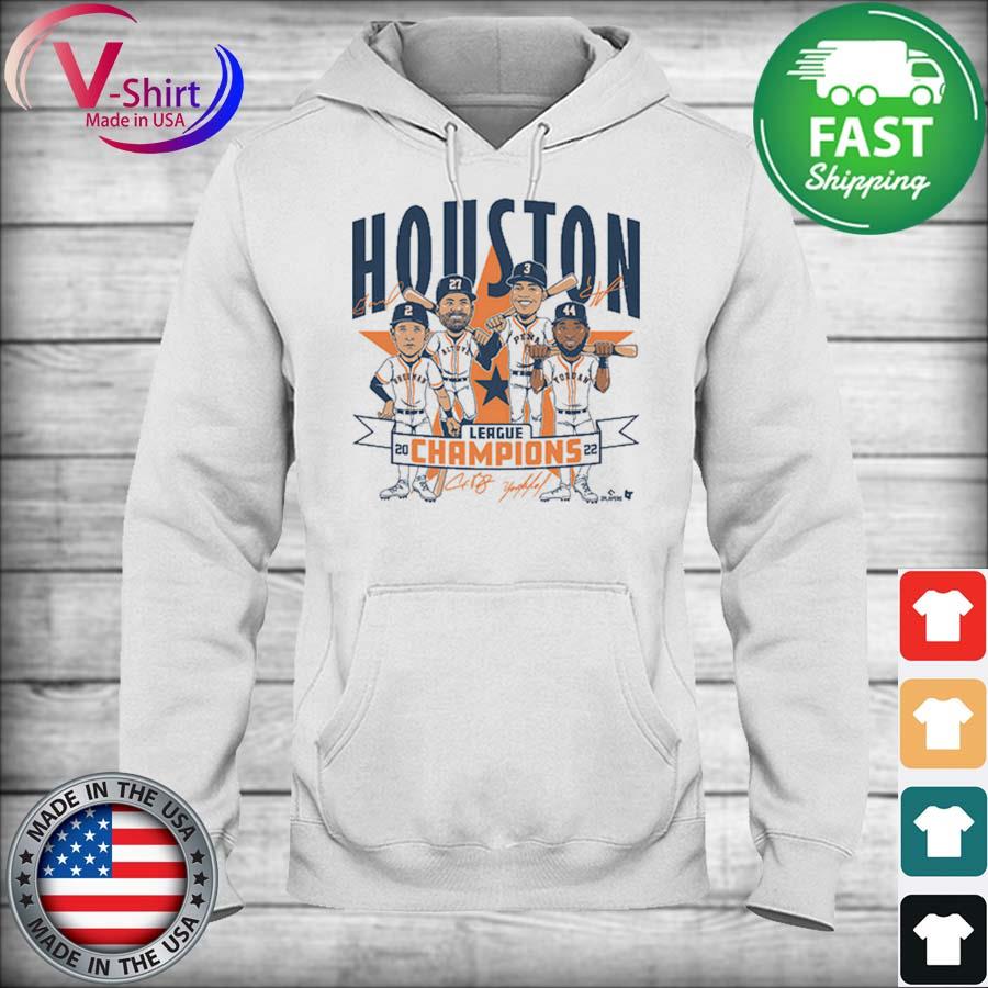Houston Astros Baseball Champs Caricature signatures shirt, hoodie