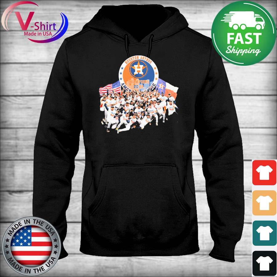 Houston Astros Team football 2022 American League Champions shirt, hoodie,  sweater, long sleeve and tank top