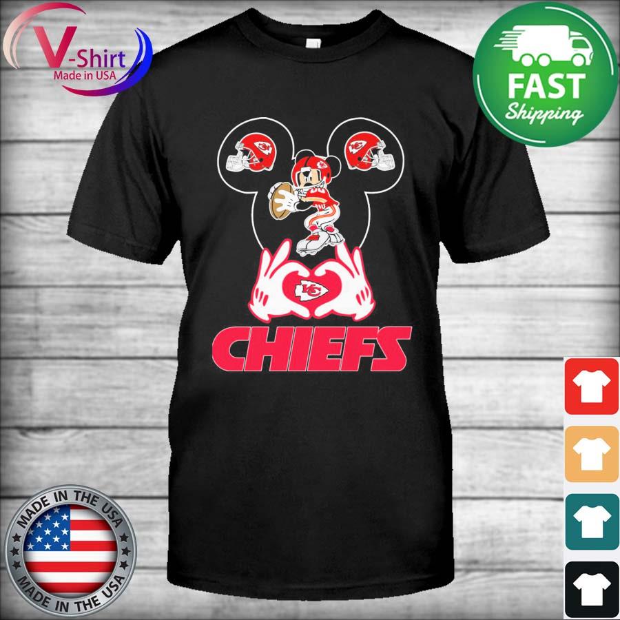 Mickey mouse Kansas City Chiefs football shirt, hoodie, sweater