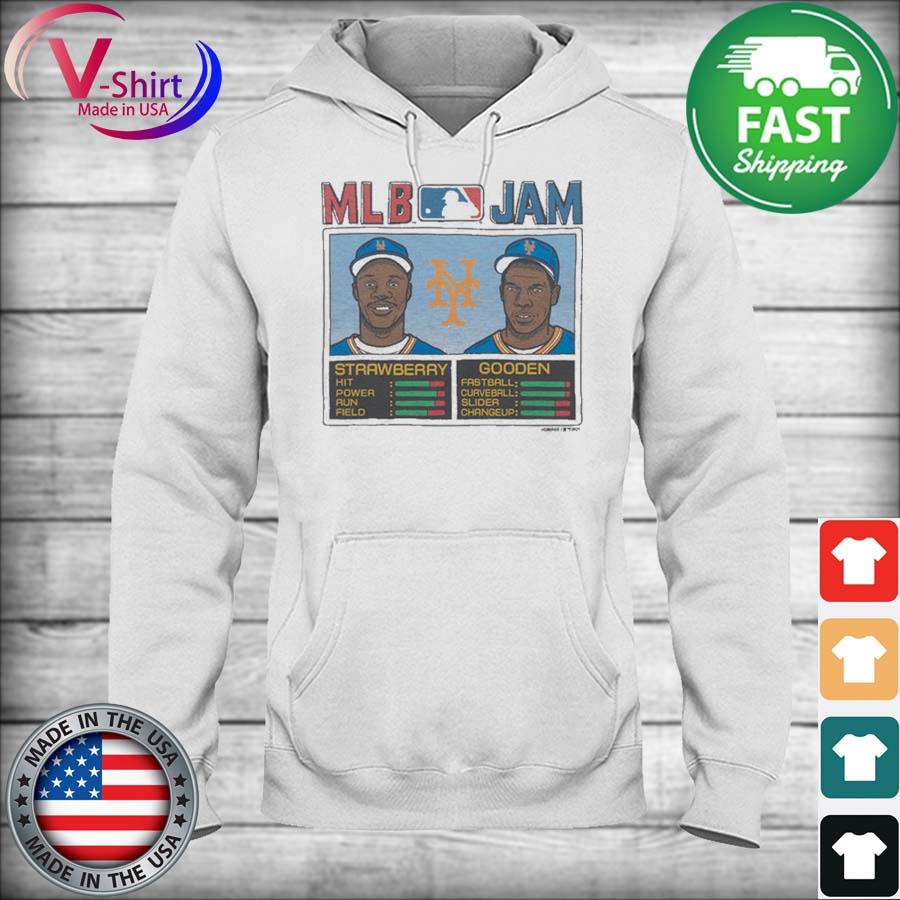 MLB Jam New York Mets Strawberry And Gooden shirt, hoodie, sweater