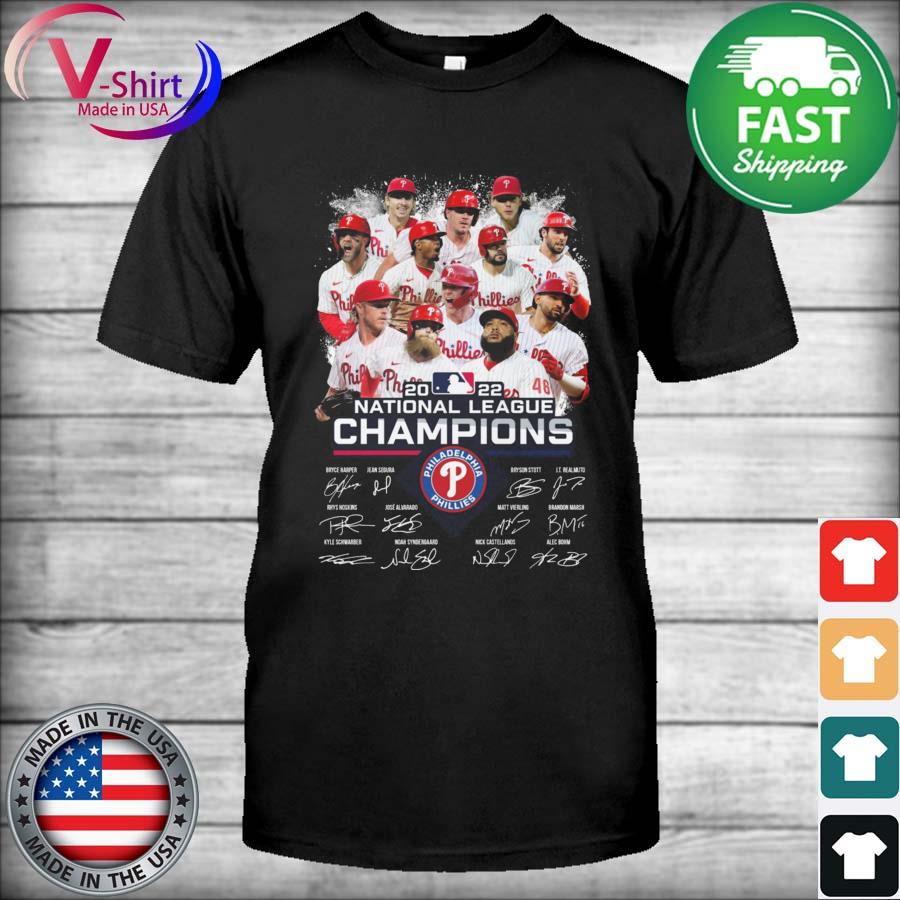 Philadelphia Phillies 2022 National League Champions matchup T-Shirt