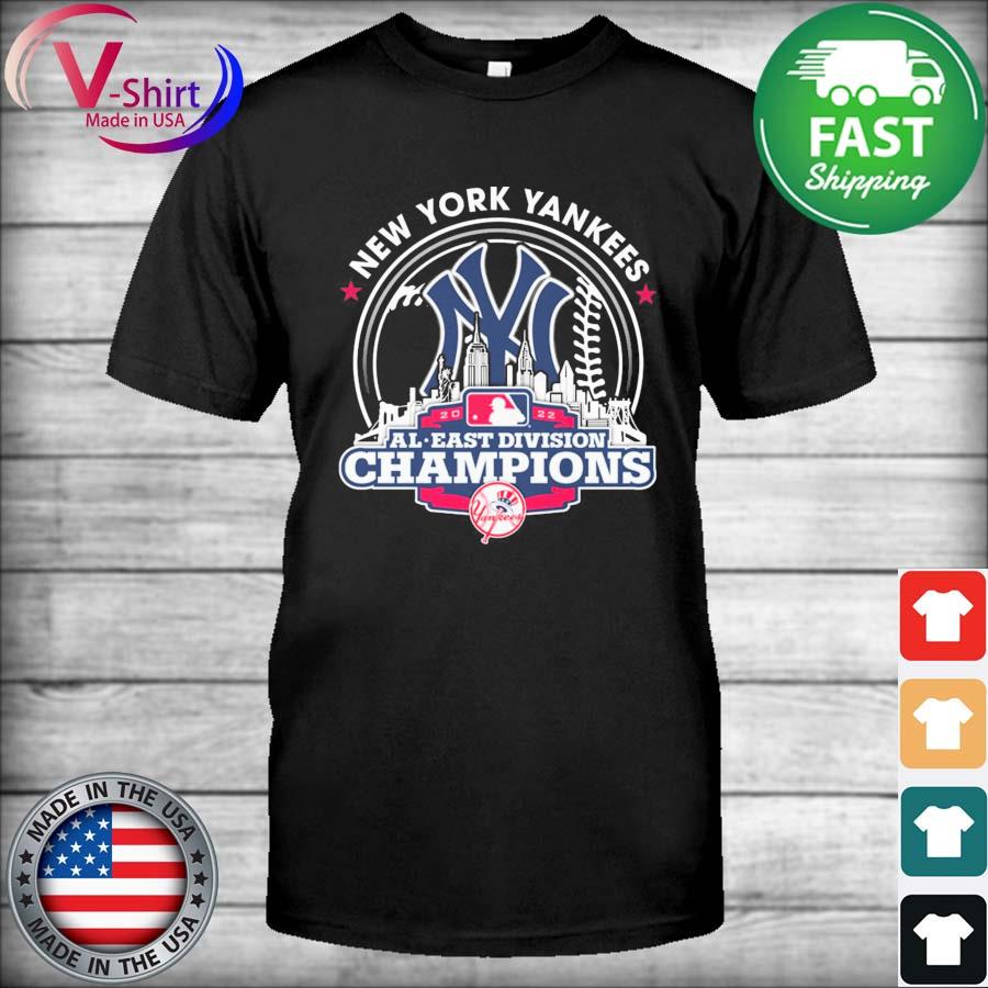 New York Yankees MLB 2022 AL East Division Champions New York City shirt,  hoodie, sweater, long sleeve and tank top