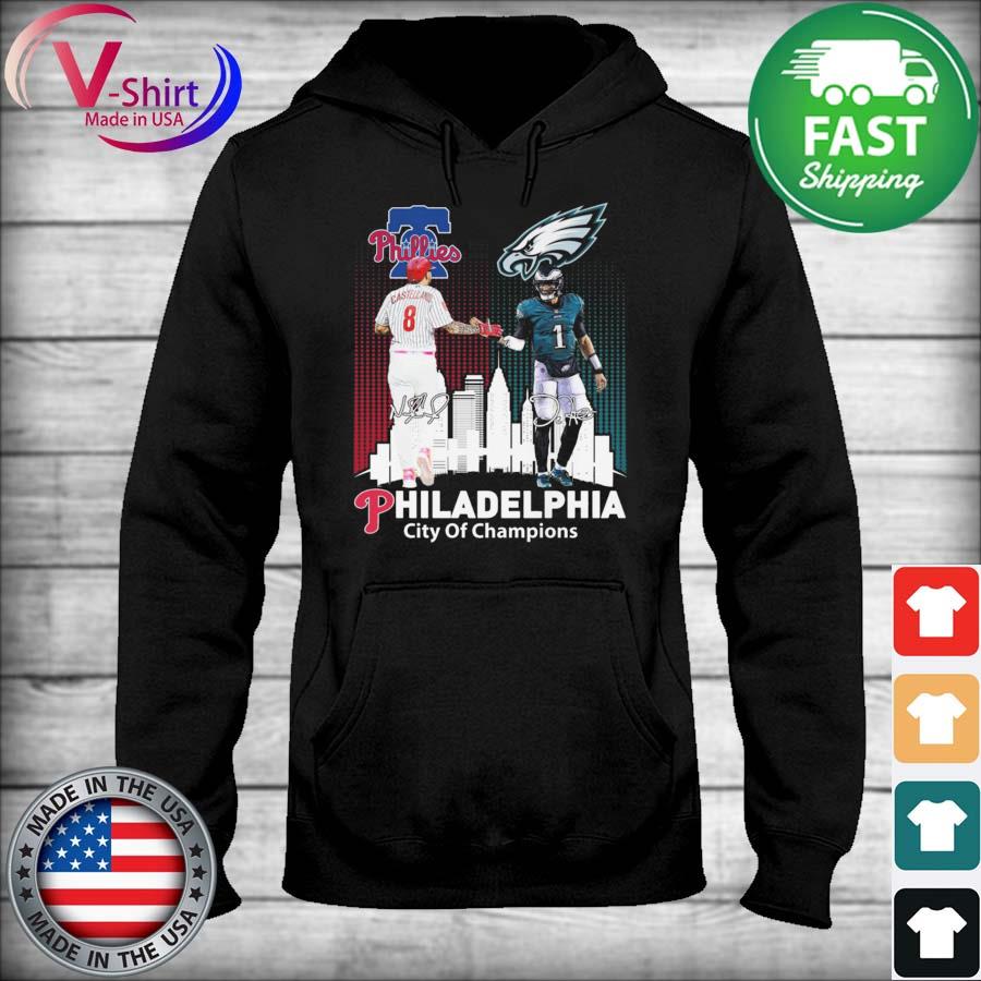 Home Of A Fan Philadelphia Eagles And Philadelphia Phillies shirt, hoodie,  sweater, long sleeve and tank top