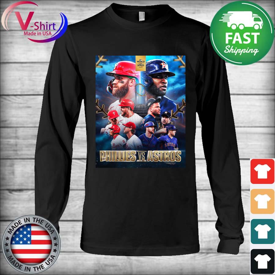 Philadelphia Phillies vs Houston Astros World Series National League Champs  2023 Shirt, hoodie, longsleeve, sweatshirt, v-neck tee