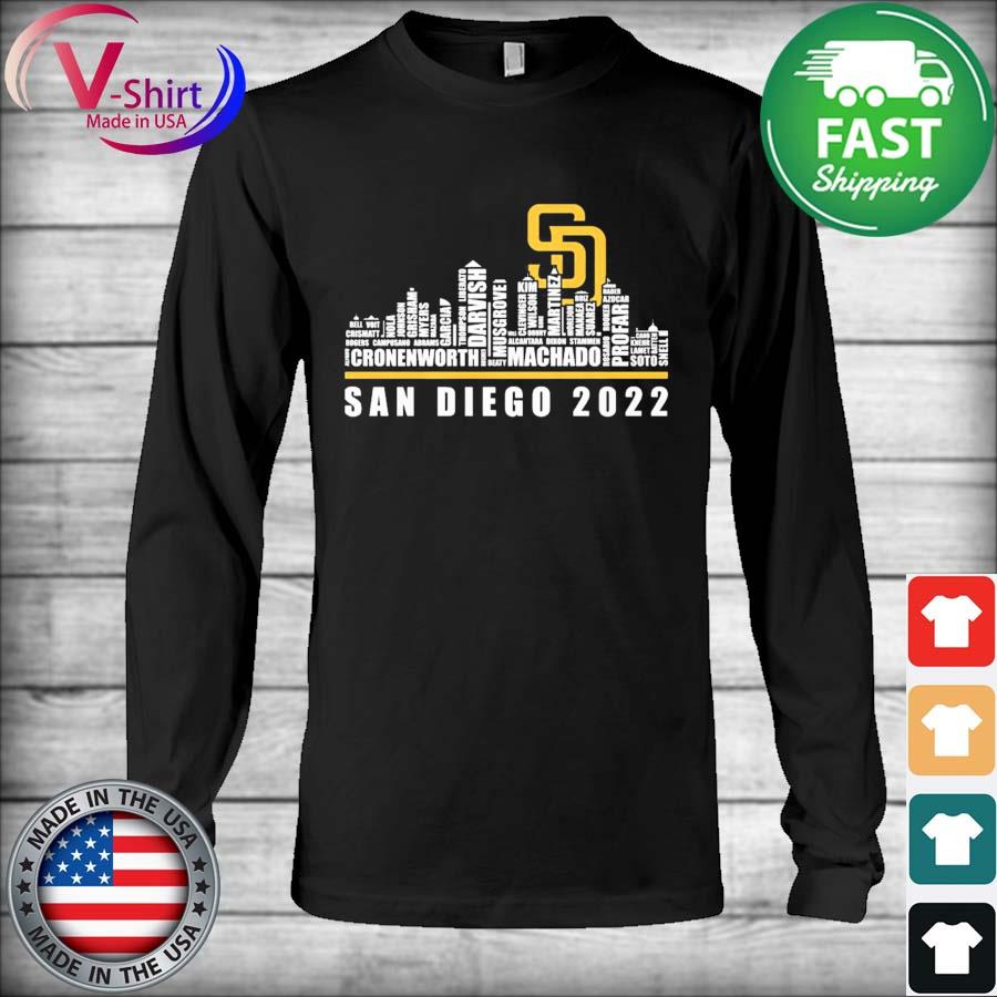 San Diego Padres Nike San diego Skyline Shirt, hoodie, sweater, long sleeve  and tank top