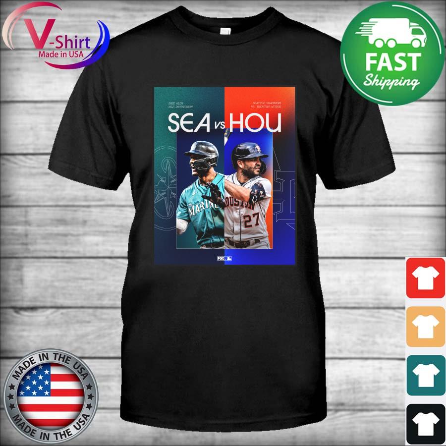 Seattle mariners vs houston astros on alds mlb postseason 2022 shirt,  hoodie, sweater, long sleeve and tank top