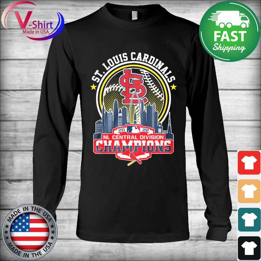 St Louis Cardinals 2022 Nl central division champions shirt