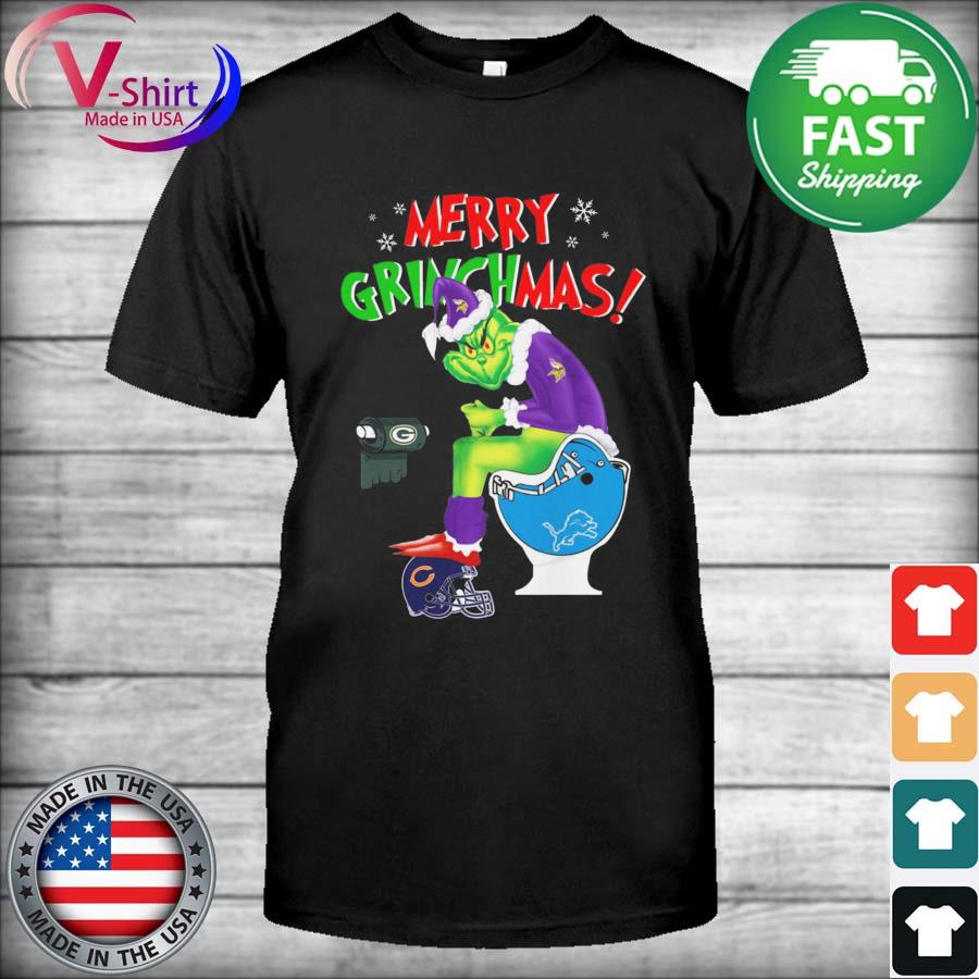 Merry Grinchmas The Grinch Minnesota Vikings Toilet Paper Green